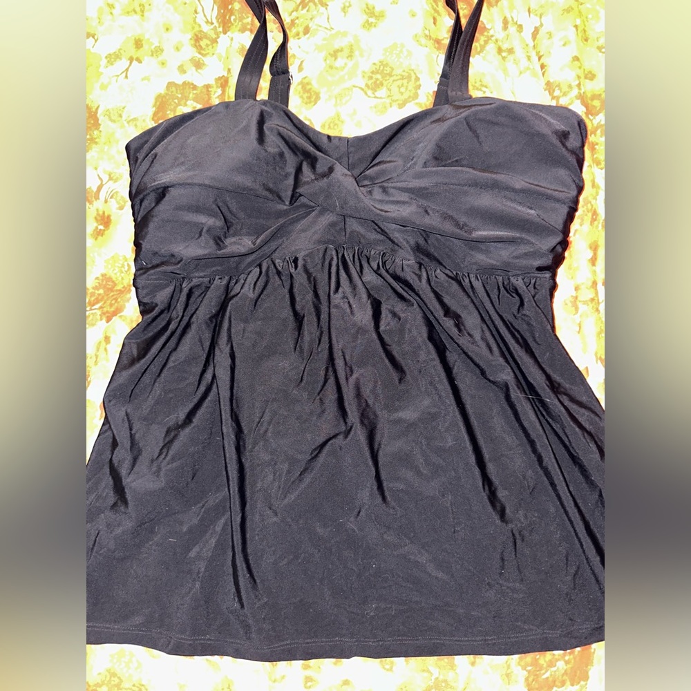 BLACK TANKINI